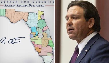 Florida's new congressional map faces court challenge over alleged partisan gerrymandering