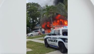 5 displaced, pets rescued after fire spreads from carport to Fort Lauderdale home