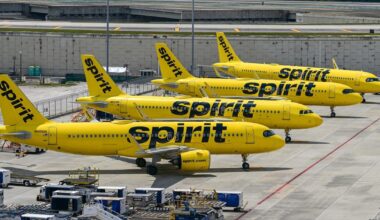 Job fair for Spirit Airlines employees being held at Miami International Airport on Thursday