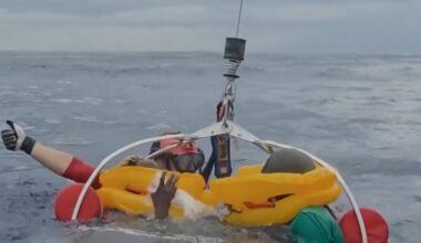 New video shows dramatic Air Force rescue after plane crash off Florida coast