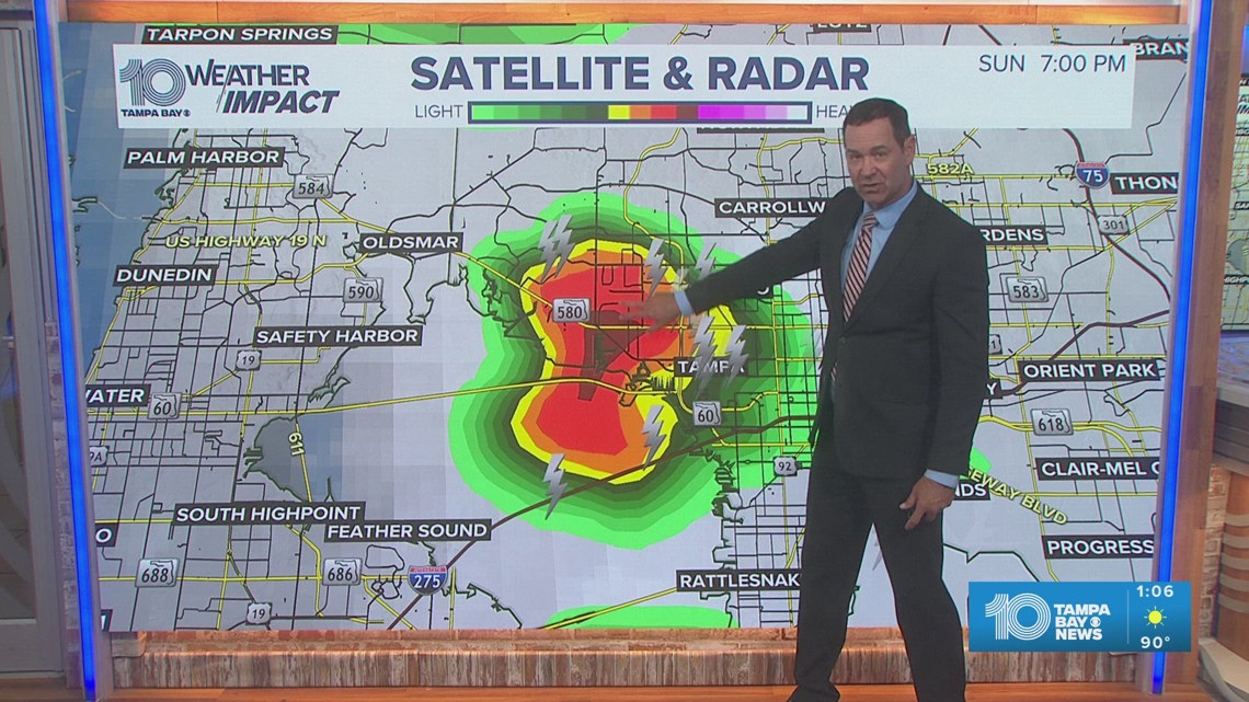 Tornado made landfall in Town 'n' Country during Sunday's storms, NWS confirms