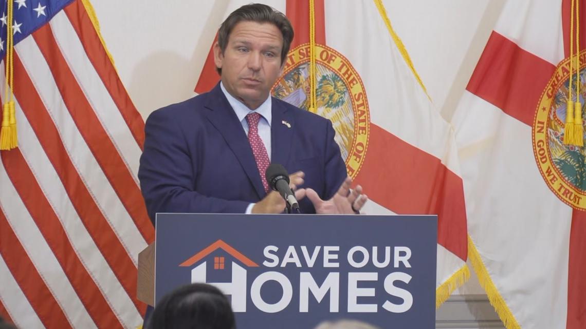 DeSantis announces special session aimed at getting property tax elimination on November ballot