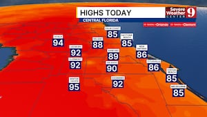 Heat wave continues in Central Florida with high humidity and afternoon storms