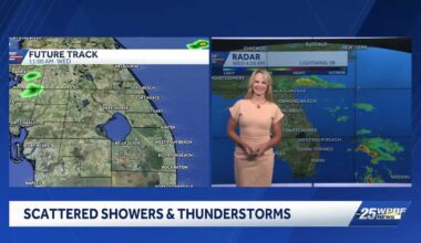 Humid with PM scattered storms for South Florida