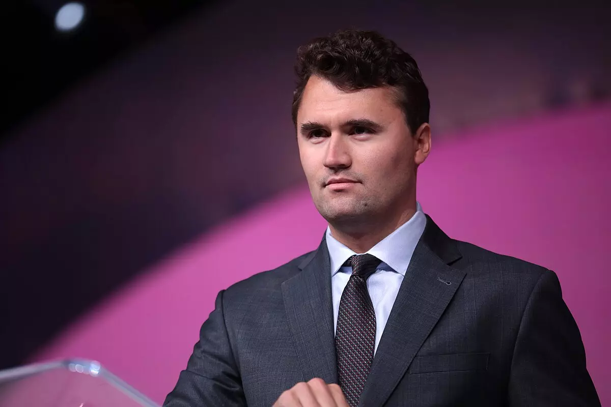 Conservative activist Charlie Cook, founder of Turning Point USA.