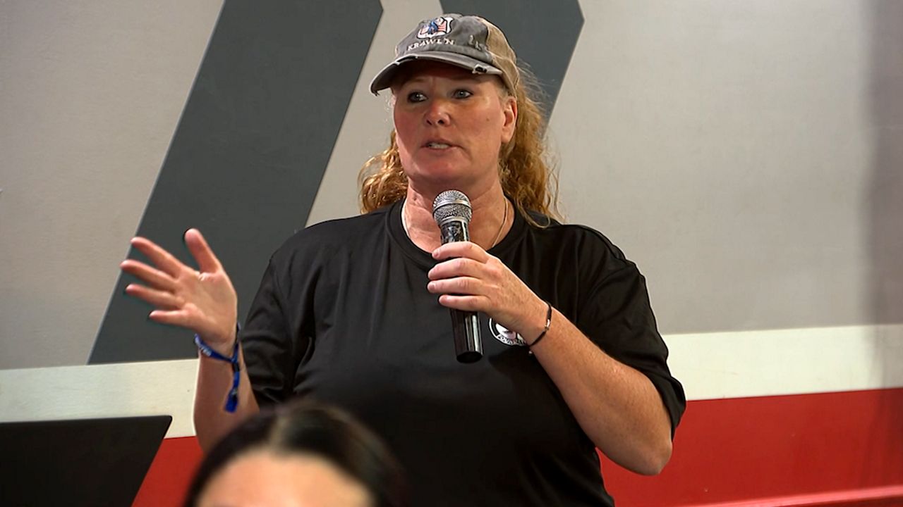 Christine Johnson supports vets and first reponders
