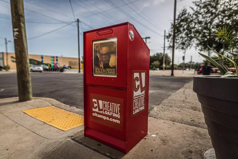 Creative Loafing Tampa Bay newspaper box