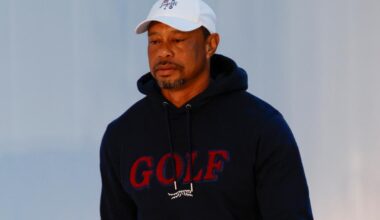 Tiger Woods' plane returns to Switzerland as girlfriend Vanessa Trump battles breast cancer