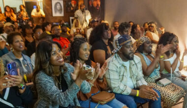 People at a performance