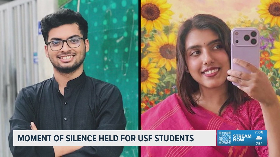 USF plans to hold a vigil for the murdered students today