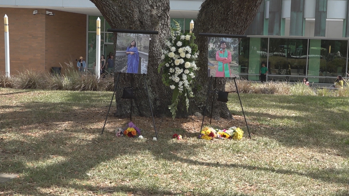 Community holds vigil for murdered USF students