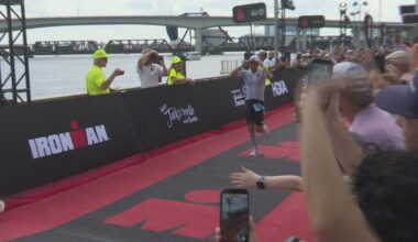 Nearly 2000 athletes compete in inaugural Ironman Jacksonville