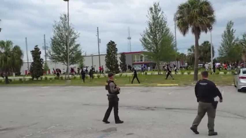 Teens attempt 'takeover' of Orlando community field event