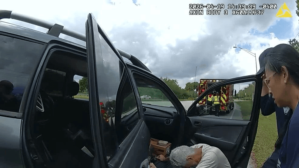 {p}A simple act of helping a stranded motorist turned lifesaving April 19 when three Cooper City teens called 911 and assisted a man later found to be having a heart attack. (BSO){/p}