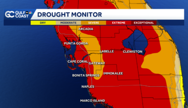 Drought finally improves for parts of the Gulf Coast