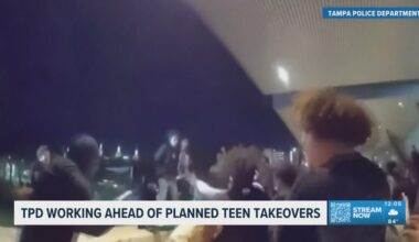 Tampa police, Hillsborough County deputies say they're aware of a planned teen takeover in Brandon