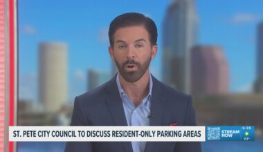St. Petersburg City Council to discuss a resident-only parking area around the city