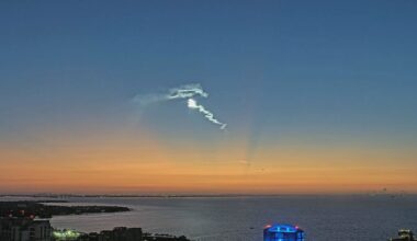 Did you see the strange cloud over Tampa Bay this morning?