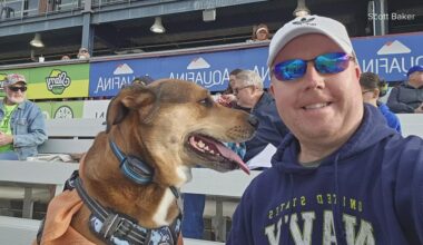 Navy veteran searching for injured service dog missing in Jacksonville