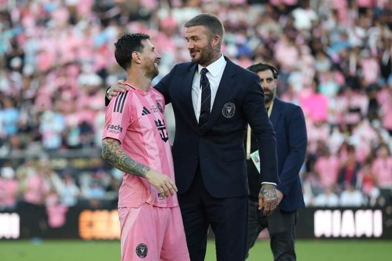 Lionel Messi joins Inter Miami co-owner David Beckham in billionaire club