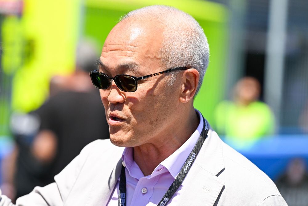 Derek Chang, owner of Liberty Media, on the grid.
