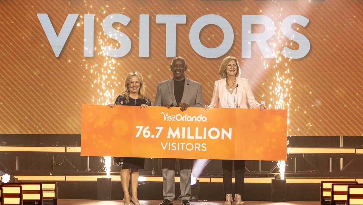 Orlando tourism hits record 76.7M visitors in 2025