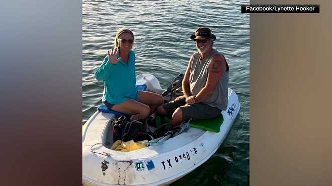 Investigators search Brian Hooker’s boat as probe intensifies into wife's disappearance investigators search brian hooker’s boat as probe intensifies into wife's disappearance