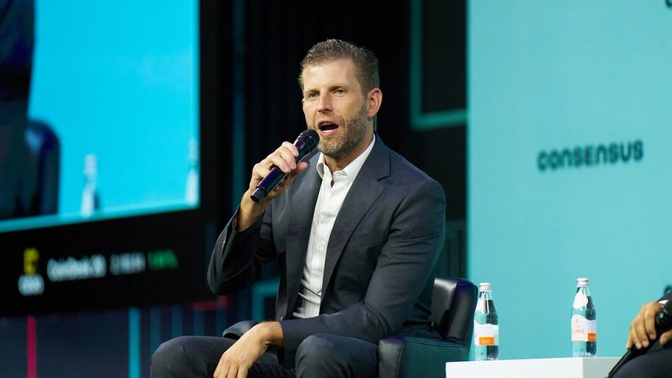 Eric Trump takes shot at JPMorgan rethinking bitcoin after 'crapping' on asset