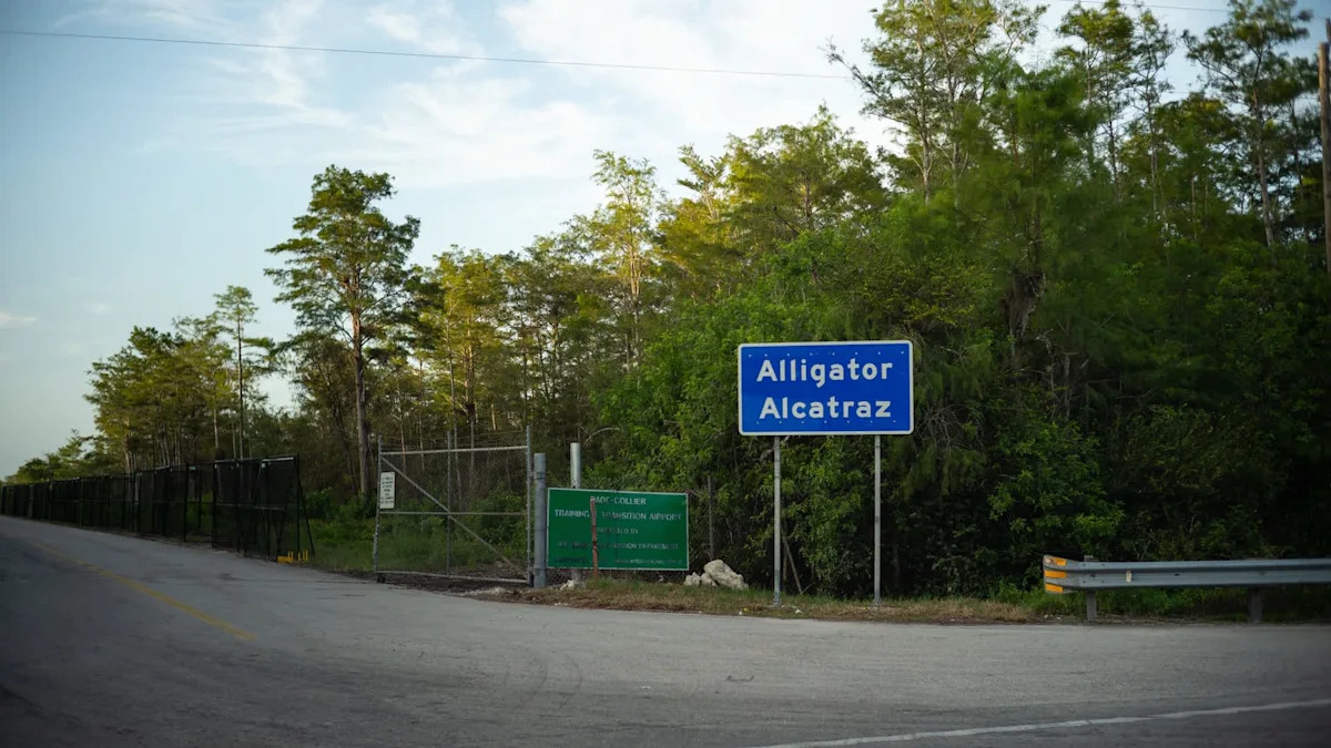 Lawsuit targets Florida's 'Alligator Alcatraz' over diesel pollution threatening the Everglades