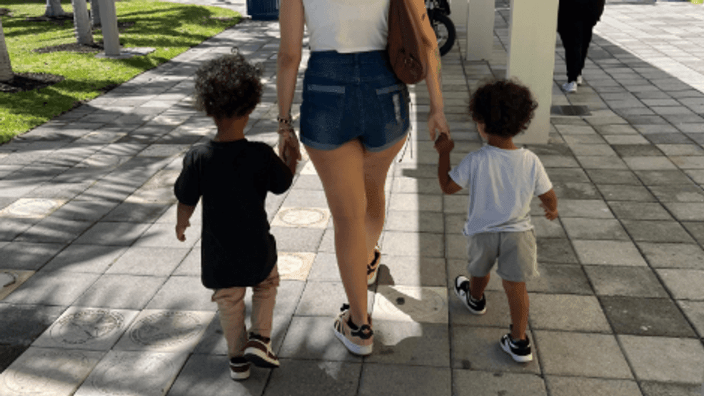 Lauren Rogers and her sons, Korbin and Kylo. (Photo credit: Alexa June Baker)
