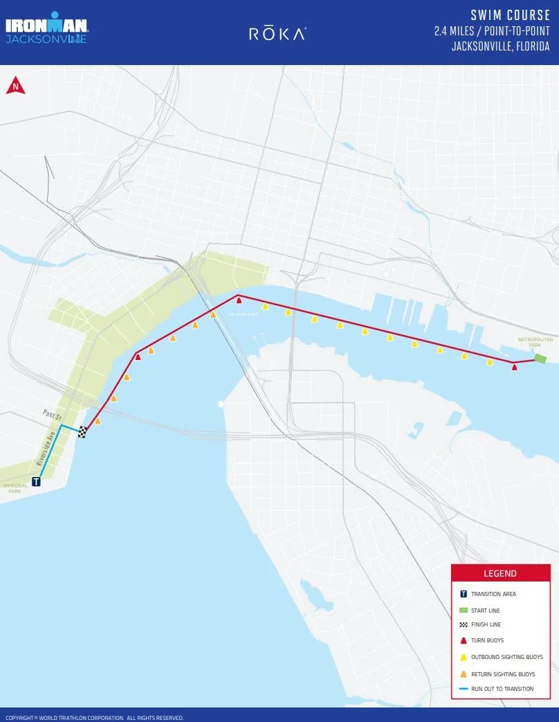 Swim Course Ironman2026