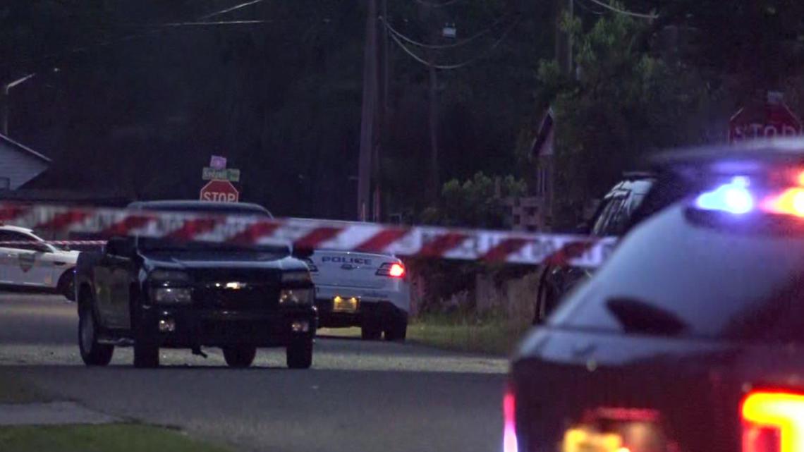 Man dead after two cars side swipe, crash on Jacksonville's Northside