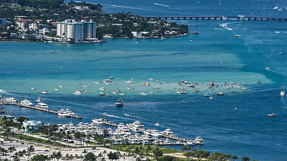 Haulover Sandbar at Bal Harbour Beach