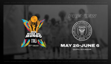 Inter Miami CF U-19 Currently Participating in 2026 Copa Tru Mitad del Mundo in Ecuador