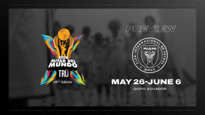 Inter Miami CF U-19 Currently Participating in 2026 Copa Tru Mitad del Mundo in Ecuador