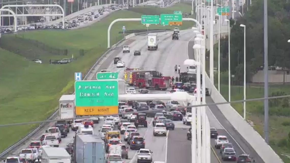 Traffic alert: Northbound I-275 in Tampa reopens following crash