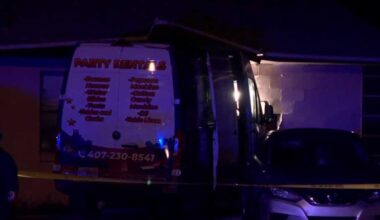 Van crashes into house in Orange County