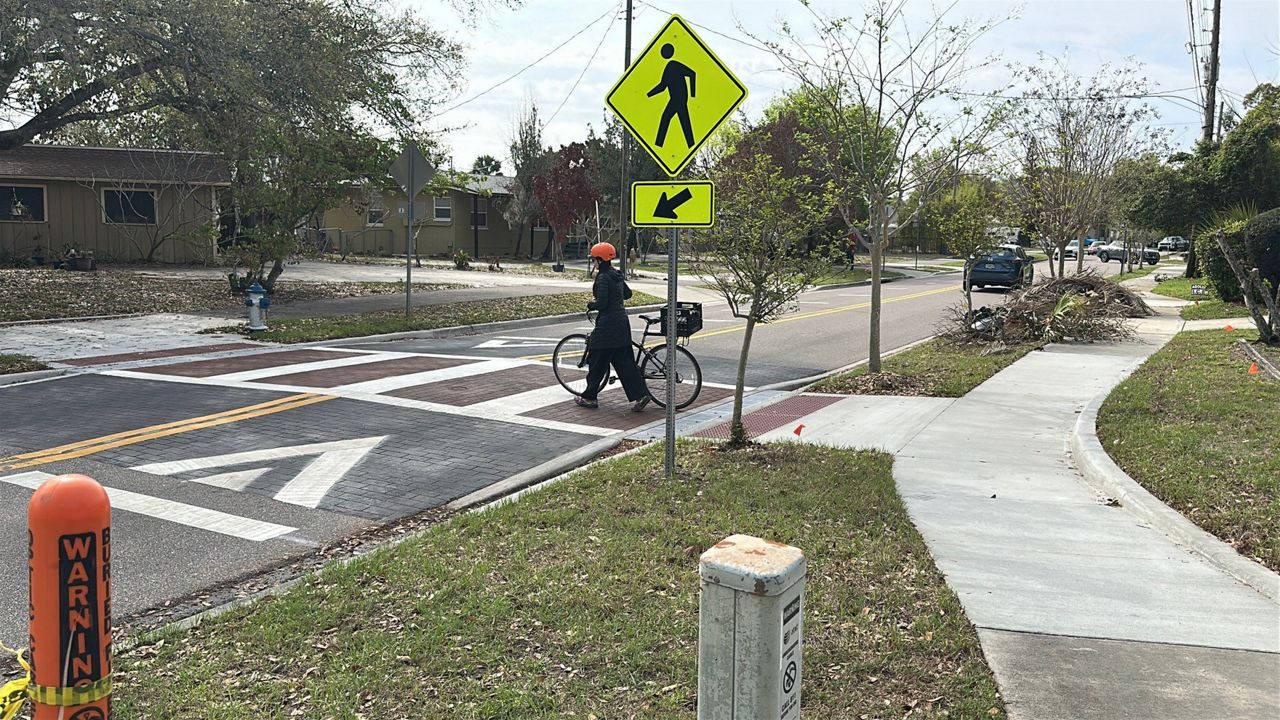 Orlando adds raised crosswalks, speed tables on Bumby Ave