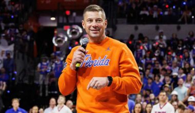 Florida coach Jon Sumrall vows to 'wake this beast up' in his debut season