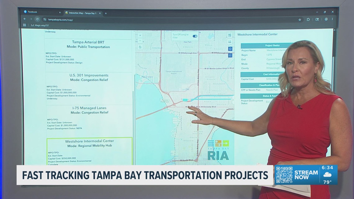 Tampa Bay RIA is hosting a virtual meeting to showcase projects to fast-track