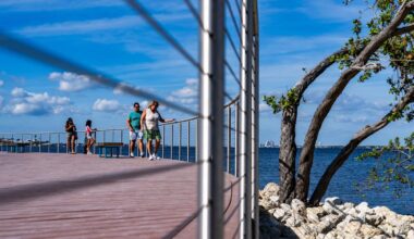 Waterside park in Cape Coral draws hundreds first day of opening