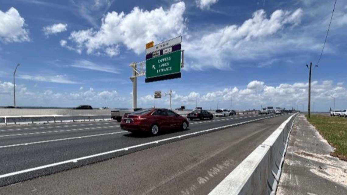 Howard Frankland express lanes could open this week as FDOT nears finish line on nearly $973 million project