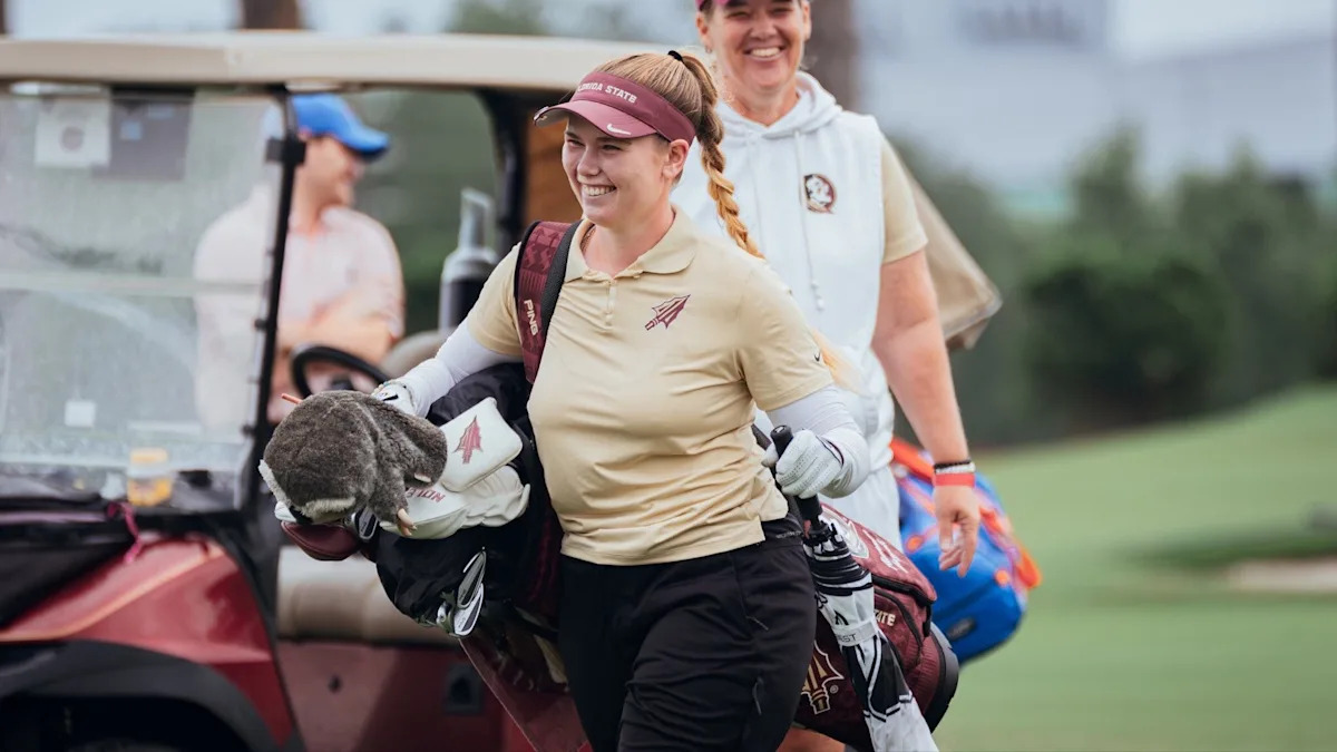 FSU women's golf in 2nd place of Tallahassee regional ahead of final round
