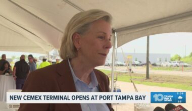 New Cemex terminal opens at Port Tampa Bay