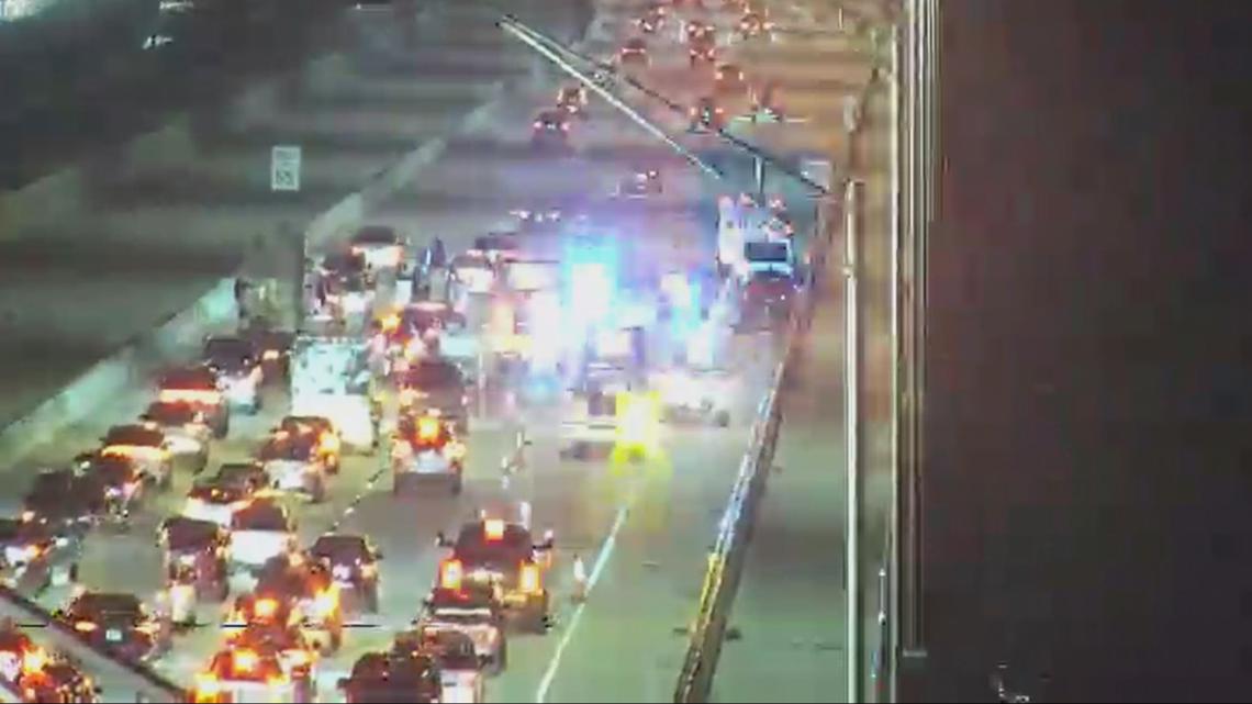 Deadly crash causing traffic delays on westbound lanes of the Howard Frankland Bridge
