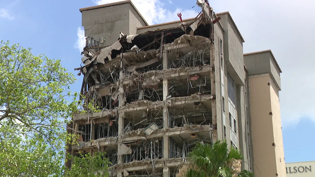 Demolition begins on historic Wallace Stovall Tampa Tribune building