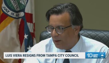 Tampa City Council Member Luis Viera submits resignation letter, will run for state representative