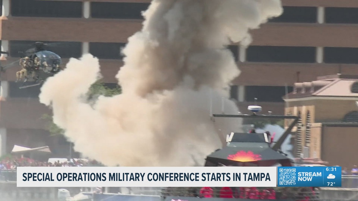 Special Operations Military Conference starts in Tampa