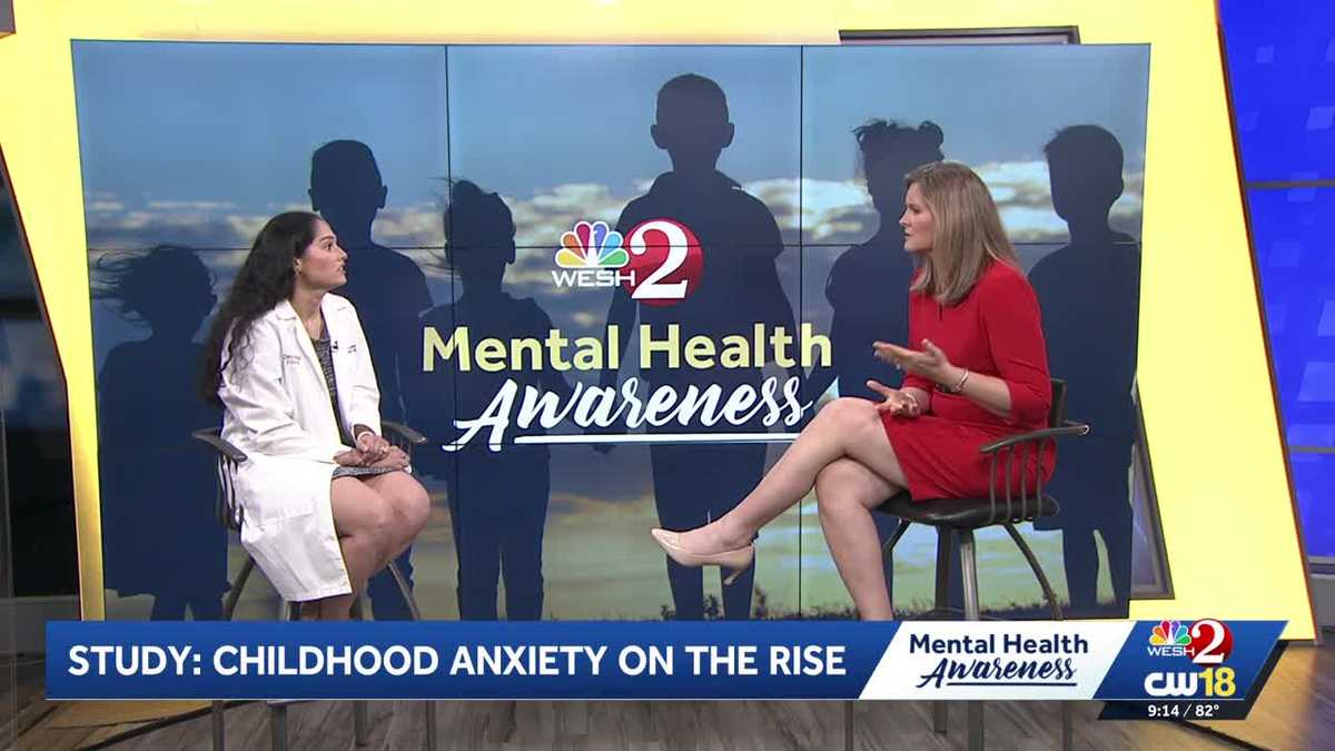 Central Florida doctor discusses rise in childhood anxiety