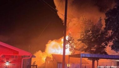 Overnight fire destroys house on Lake Jacksonville; investigation underway